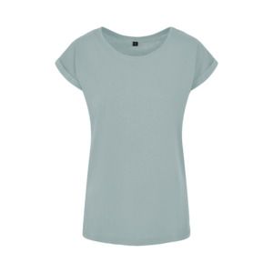 Build Your Brand BY021 - Ladies Extended Shoulder Tee