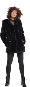 Urban Classics TB2375 - Ladies Hooded Teddy Coat