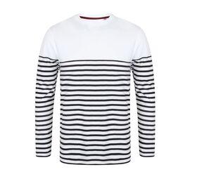 Front Row FR134 - Long sleeve Breton t-shirt