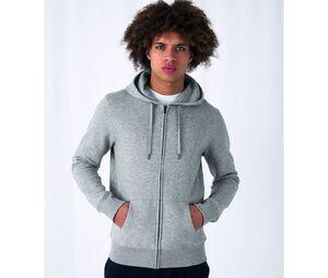 B&C BCU03K - Sweat Capuche zippé KING Red