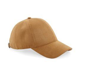 Beechfield BF656 - 6-panel faux suede cap Caramel