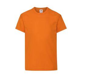 Fruit of the Loom SC1019 - Children's short-sleeves T-shirt Orange