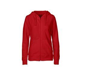 Neutral O83301 - Women's zip-up hoodie Red