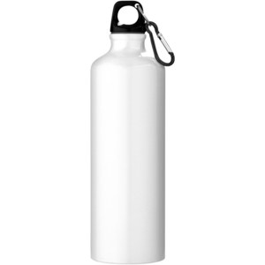 PF Concept 100297 - Oregon 770 ml aluminium water bottle with carabiner White
