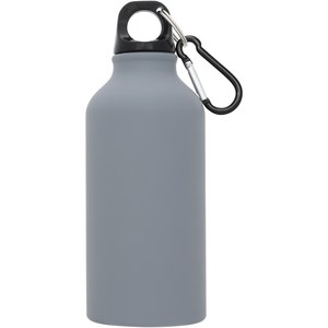 PF Concept 100559 - Oregon 400 ml matte water bottle with carabiner Grey