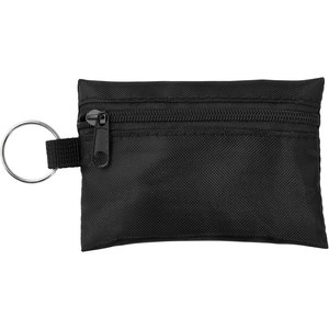 PF Concept 122009 - Valdemar 16-piece first aid keyring pouch Solid Black