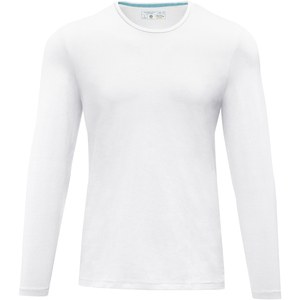 Elevate NXT 38018 - Ponoka long sleeve men's GOTS organic t-shirt White
