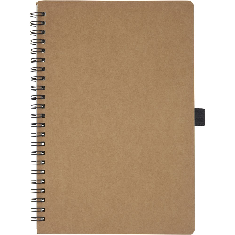 PF Concept 107732 - Cobble A5 wire-o recycled cardboard notebook with stone paper