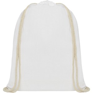 PF Concept 120575 - Oregon 140 g/m² cotton drawstring bag 5L White