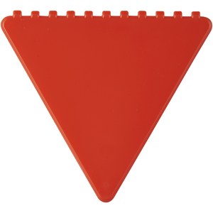 PF Concept 104252 - Frosty triangular recycled plastic ice scraper Red