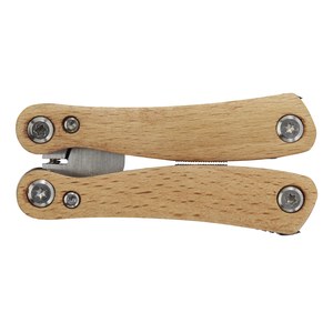 PF Concept 104508 - Anderson 12-function medium wooden multi-tool Natural