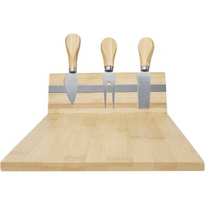Seasons 113302 - Mancheg bamboo magnetic cheese board and tools