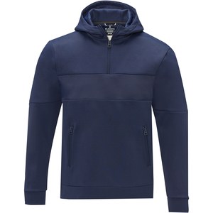 Elevate Life 39472 - Sayan mens half zip anorak hooded sweater