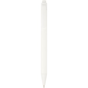 PF Concept 107839 - Chartik monochromatic recycled paper ballpoint pen with matte finish White