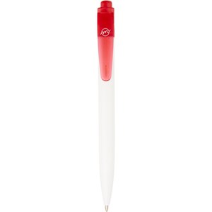 Marksman 107861 - Thalaasa ocean-bound plastic ballpoint pen Transparent red