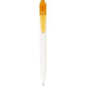 Marksman 107861 - Thalaasa ocean-bound plastic ballpoint pen Transparent orange