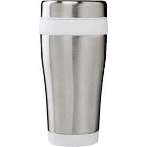 PF Concept 100763 - Elwood 410 ml RCS certified recycled stainless steel insulated tumbler  White