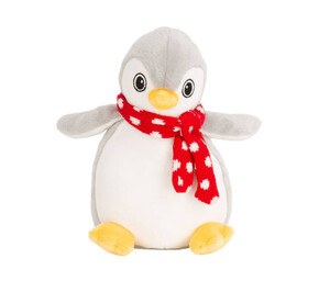 Mumbles MM060 - Print me cuddly toy. Penguin / Grey / White