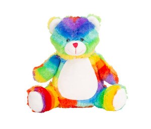 Mumbles MM060 - Print me cuddly toy. Rainbow Bear / Rainbow
