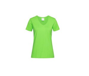 STEDMAN ST2700 - V-neck T-shirt for women Kiwi Green
