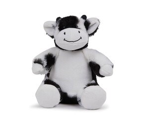 Mumbles MM060 - Print me cuddly toy. Black And White Cow